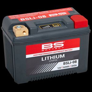 מצבר ליטיום LIFEP BSLI-08 BS אחריות לשנה
