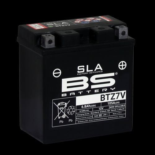 מצבר GEL BTZ7V BS אחריות לשנה