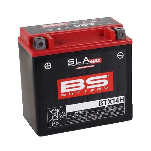 מצבר GEL BTX14H BS אחריות לשנה