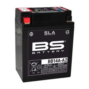 מצבר GEL BB14A-A2 BS אחריות לשנה
