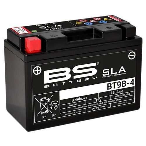 מצבר GEL BT9B-4 BS אחריות לשנה
