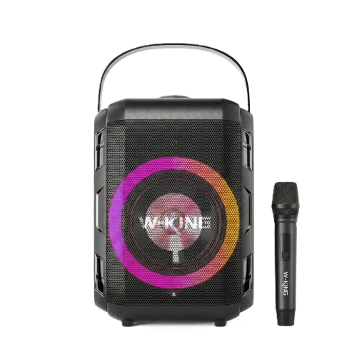 רמקול קריוקי נייד W-King T9S Mini 25W עם מיקרופון
