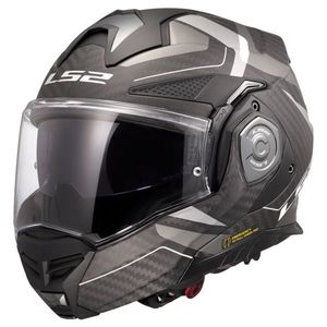 קסדה נפתחת אל אס 2 אדוונט איקס אפור שחור לבן – LS2 FF901 ADVANT X METRYK MATT TITANIUM