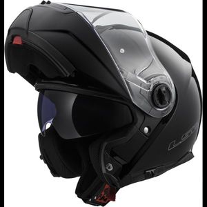 קסדה נפתחת אל אס 2 סטרוב שחור מט – LS2 STROBE FF325