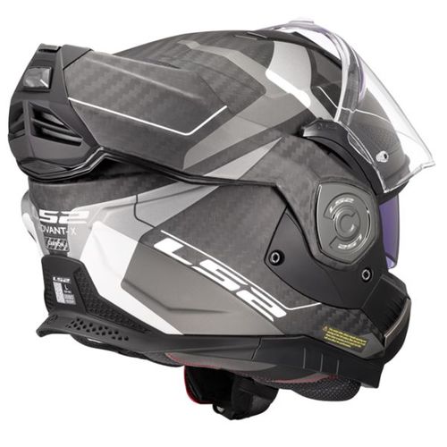 קסדה נפתחת אל אס 2 אדוונט איקס אפור שחור לבן – LS2 FF901 ADVANT X METRYK MATT TITANIUM