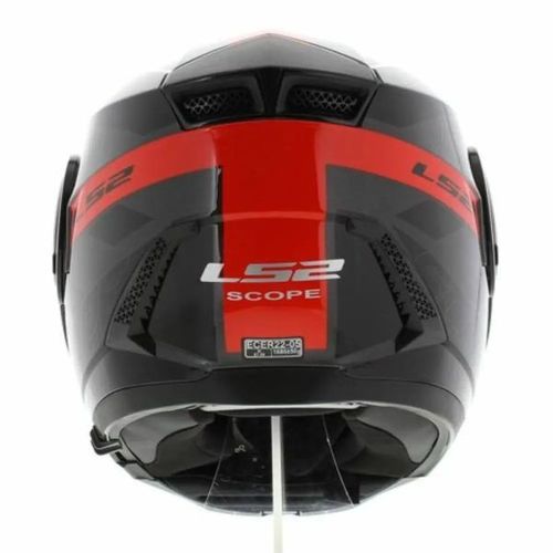 קסדה נפתחת אל אס 2 סקופ שחור אדום LS2 SCOPE FF902 HAMR BLACK RED
