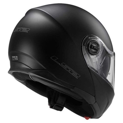 קסדה נפתחת אל אס 2 סטרוב שחור מט – LS2 STROBE FF325