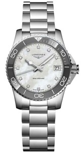 Longines L33704876 HydroConquest 32MM נשים יהלומים לונג