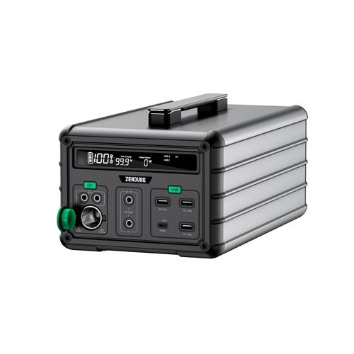 תחנת כח ניידת SUPERBASE 1000 + פאנל סולארי מתקפל  ZENDURE