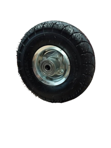 גלגל אויר לעגלת משא חישוק מתכת 25 סמ כניסה 16 ממ WP122
