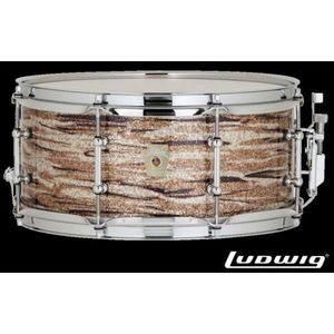 תוף סנר "6 * "13 LUDWIG LS557TX1CCS Brass Oyster Glass