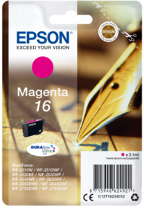 ראש דיו אדום מקורי epson C13T16234012 16