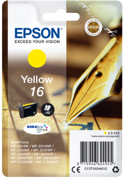 ראש דיו צהוב מקורי epson C13T16244012 16