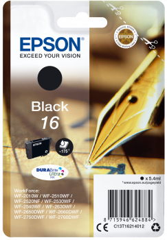 ראש דיו שחור מקורי epson C13T16214012 16