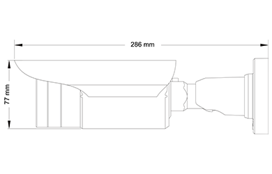 מצלמת אבטחה PROVISION I4-390AHDVF