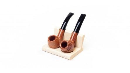 מעמד לשתי מקטרות Savinelli נטורל