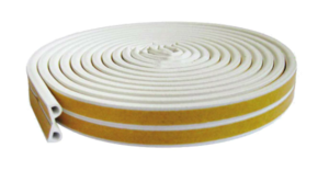 פס איטום לבן לחלונות מודל P מגומי Hunter EPDM  הנטר