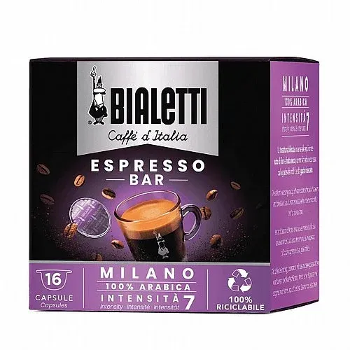 קפסולות קפה Bialetti Milano 16 יחידות