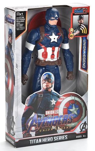 דמות קפטן אמריקה Captain America בגובה 30 ס