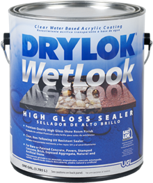 סילר לאבן ובטון בגימור מבריק גלון (3.67 ליטר) DRYLOK Wetlook Sealer