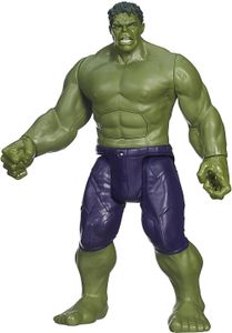 דמות הענק הירוק Hulk בגובה 30 ס"מ עם אור ואפקטים קוליים מסדרת TITAN HERO