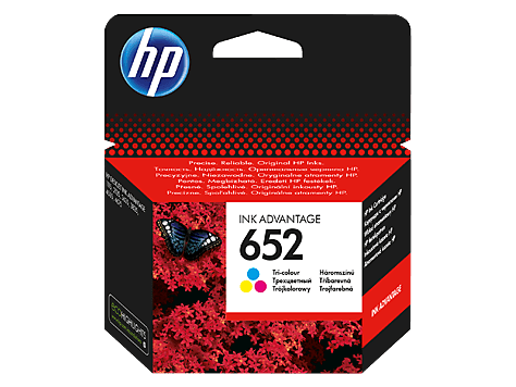 מחסנית דיו HP 652 Color Cartridge