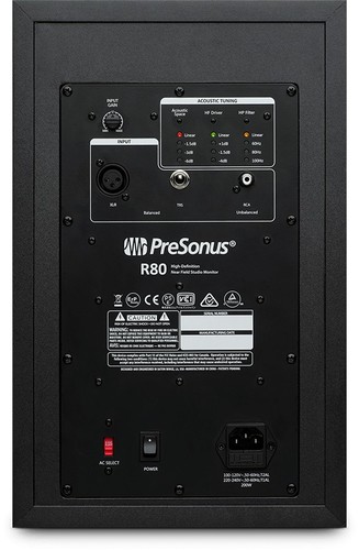 זוית נוספת PreSonus R80 Studio Monitor