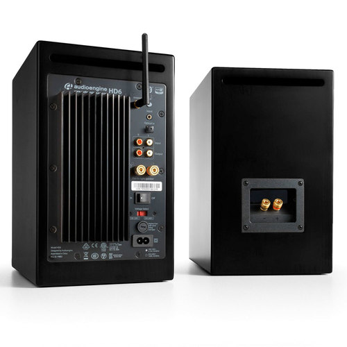 HD6 רמקול מוגבר אלחוטי צבע עץ מושחר מבית Audioengine