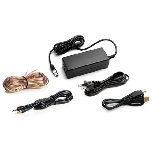 A2+ רמקול שולחני מוגבר צבע אדום מבריק מבית Audioengine