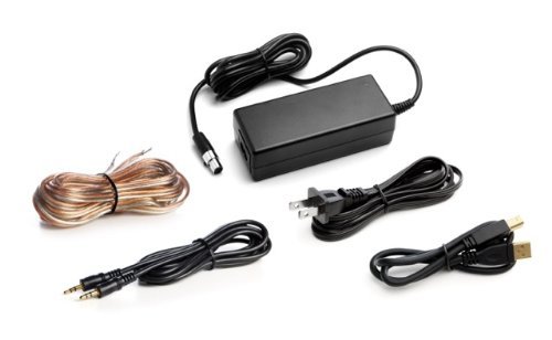 A2+ רמקול שולחני מוגבר צבע לבן מבריק מבית Audioengine