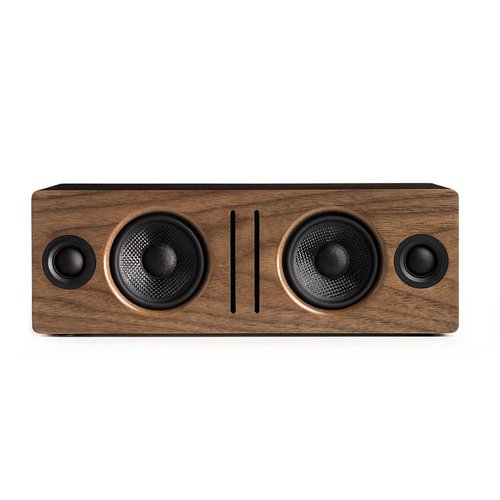 B2 רמקול אלחוטי מוגבר בגימור עץ אגוז מבית Audioengine