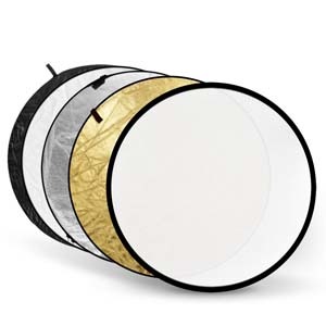 Godox Collapsible 5-in-1 Reflector Disc 110cm RFT-05 - ריפלקטור