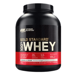 ULTIMATE NUTRITION - GOLD STANDARD 100% WHEY | אבקת חלבון אופטימום נוטרישן בטעם קרם עוגיות  2.27 ק"ג