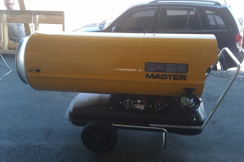 תותחי חימום סולר ישירים בלחץ גבוה- MASTER B360