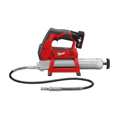 אקדח גריז (מגרזת) 12V דגם M12GG-כולל סוללה 4AH