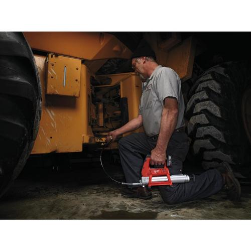 אקדח גריז (מגרזת) 12V דגם M12GG-כולל סוללה 4AH