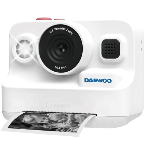 מצלמת ילדים מדפיסה  DAEWOO DA-6460K לבן