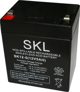 סוללה נטענת SAKAL 12V/5Ah