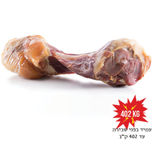 עצם חזיר מעושנת אמיתית ענקית
