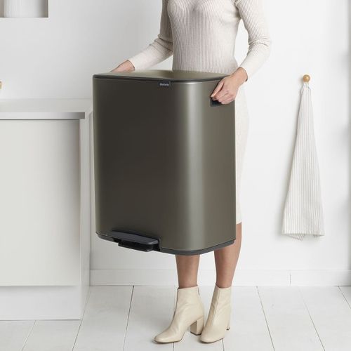 פח פדל 60 ליטר, פלטינום Bo ברבניטה | Brabantia