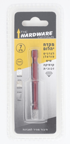 מקדח יהלום 7 מ