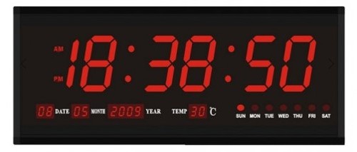 שעון לד לבית כנסת חשמלי