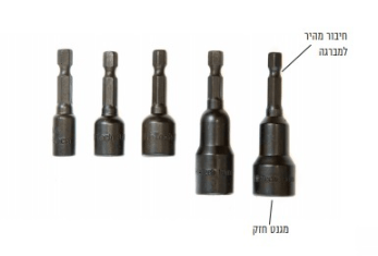 סט 5 בוקסות מגנטיות HARDWARE