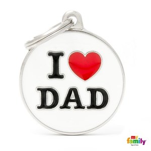 תג שם I LOVE DAD