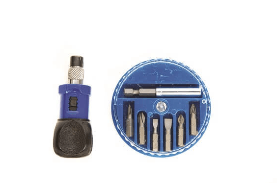מברג בולדוג רצט עם סט ביטים ומאריך מגנטי חזק HARDWARE