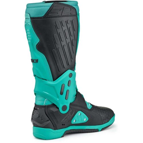 מגף רכיבה סידי שחור / טורקיז - SIDI CROSSAIR BOOTS
