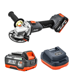 משחזת זווית נטענת GEN3 "4.5 18V + סוללה 4Ah + מטען 18V 3A "הנטר"