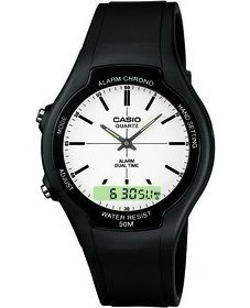 CASIO AW-90H-7EV אנלוגי-דיגיטלי