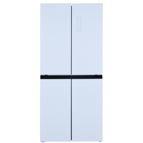 מקרר 4 דלתות בנפח 472 ליטר ברוטו HRF-4494FW האייר HAIER זכוכית לבנה