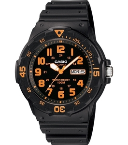 CASIO MRW-200H-4B מספרים ברורים צלילה 100 מטר